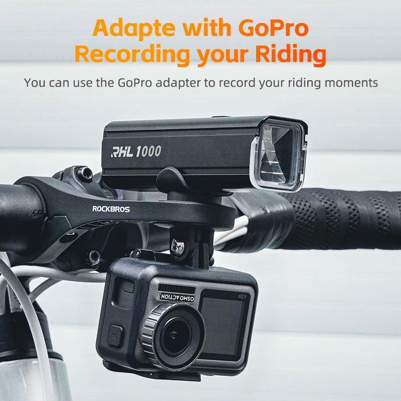ROCKBROS Bicycle Computer Holder Stopwatch Mount Nylon Gps Bike Support Bicycle Extension Stand Bike Accessories