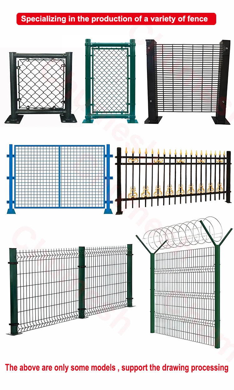 Australian Custom Steel Fence Panel 6 Foot Wrought Iron Security Metal