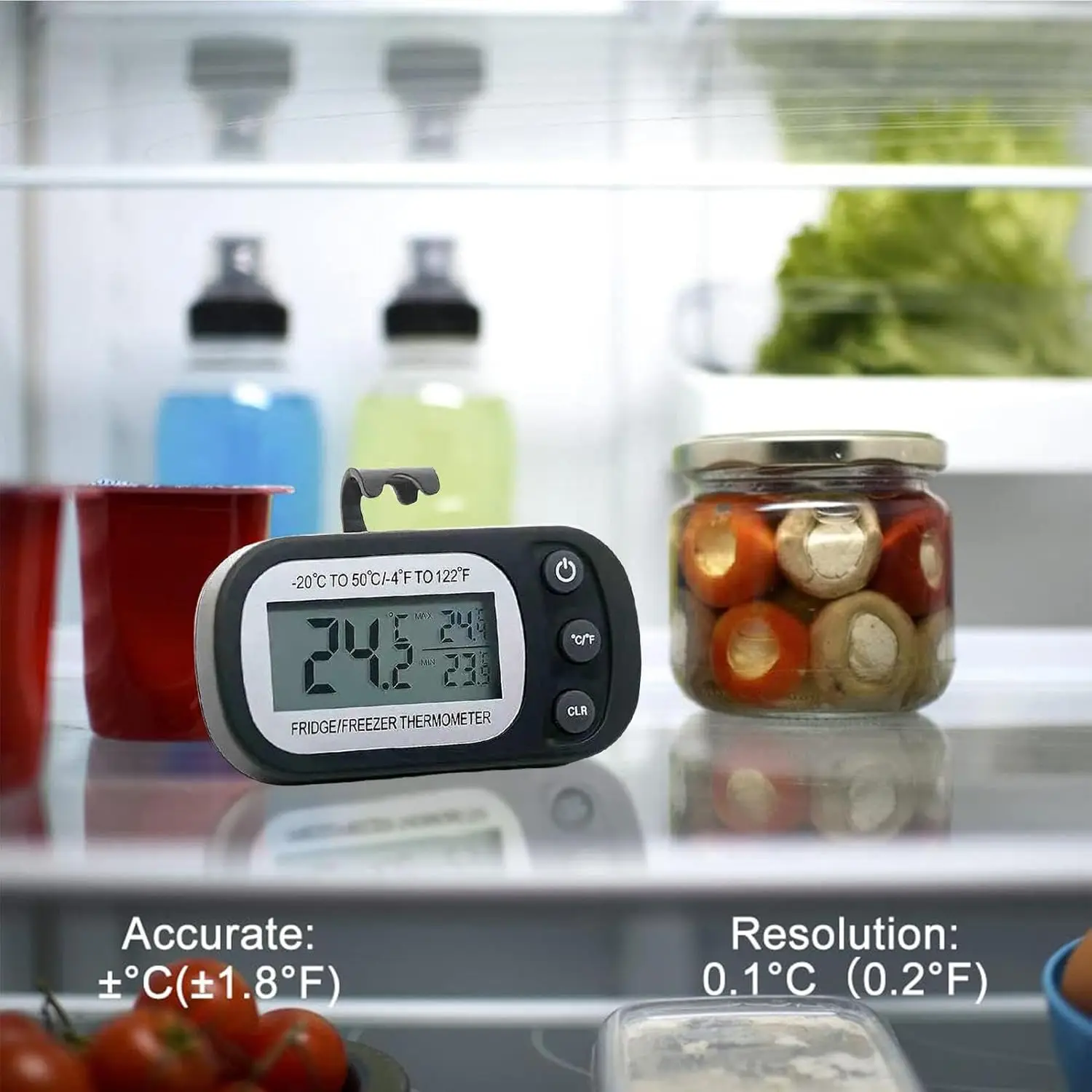 Wholesale Digital LCD Thermometer Refrigerator Room Indoor Temperature Fridge Freezer Thermometer