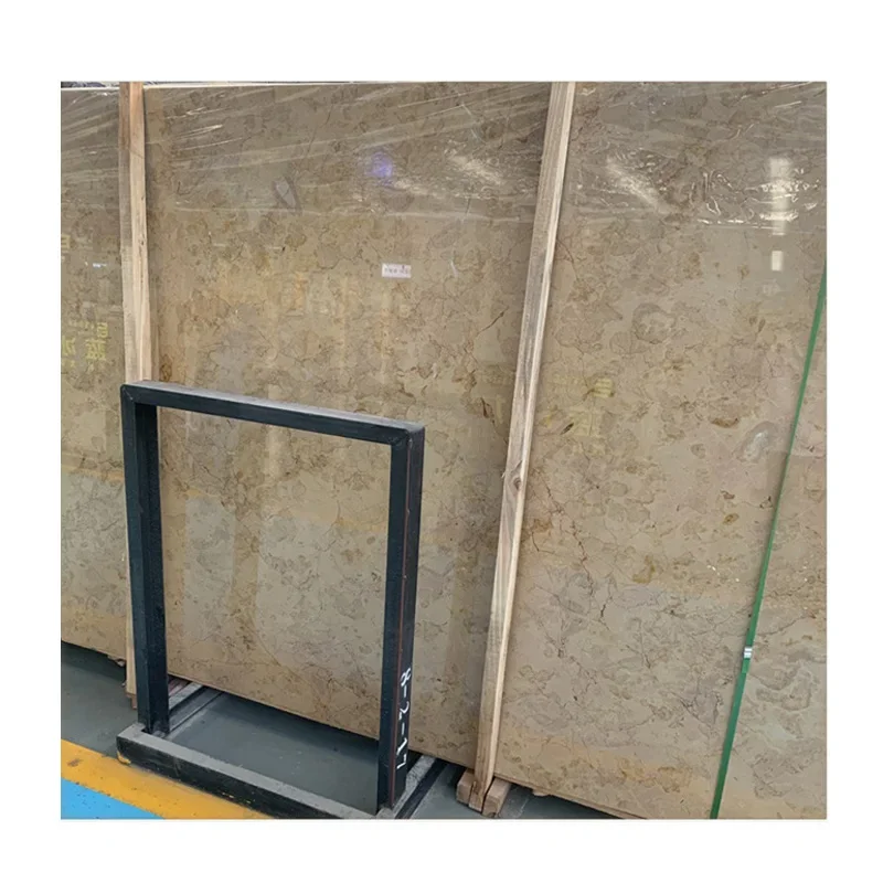 Golden Rose beige marble floor tile natural stone floor design