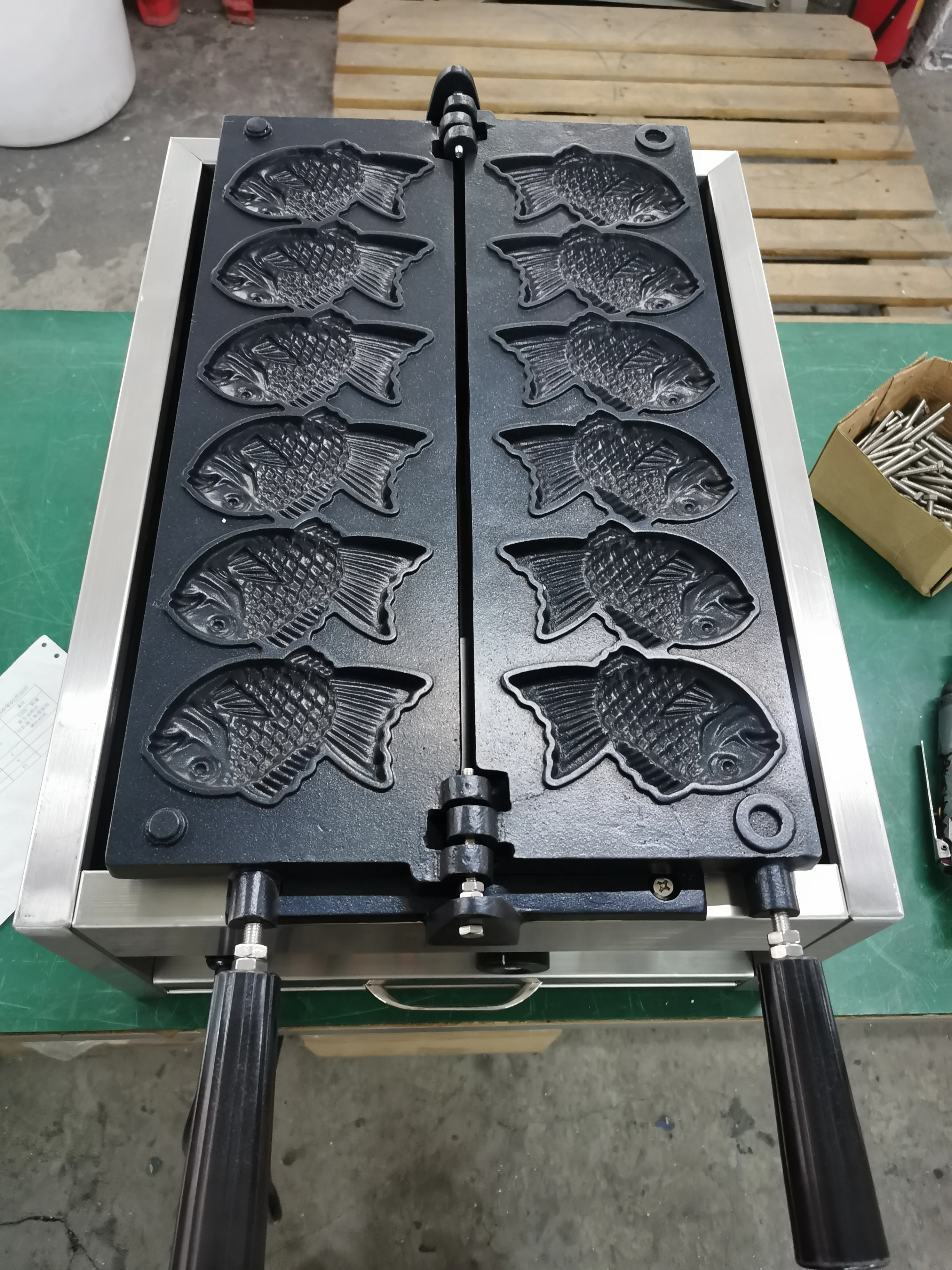 Японская Кондитерская машина Taiyaki для производства вафель