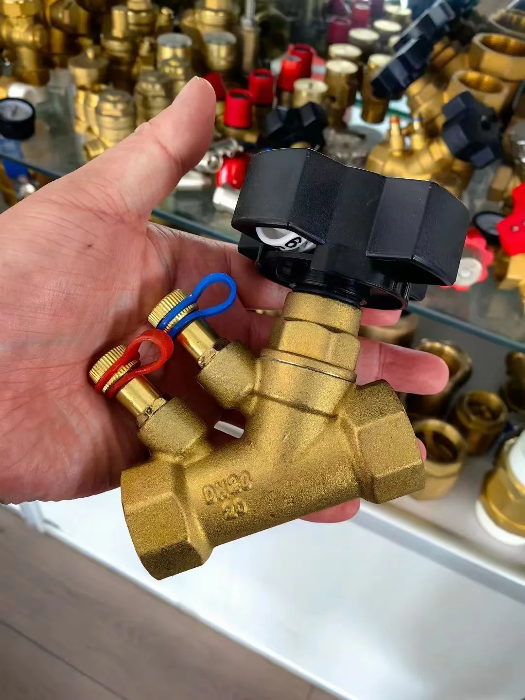 Double Check Control Valve Backflow Preventer Brass Anti-fouling Block ...