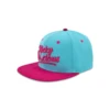 teal/pink