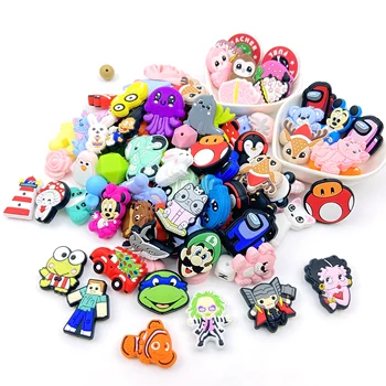 New Design Cartoon Character Beads For Pen Making Fashion Food Grade ...