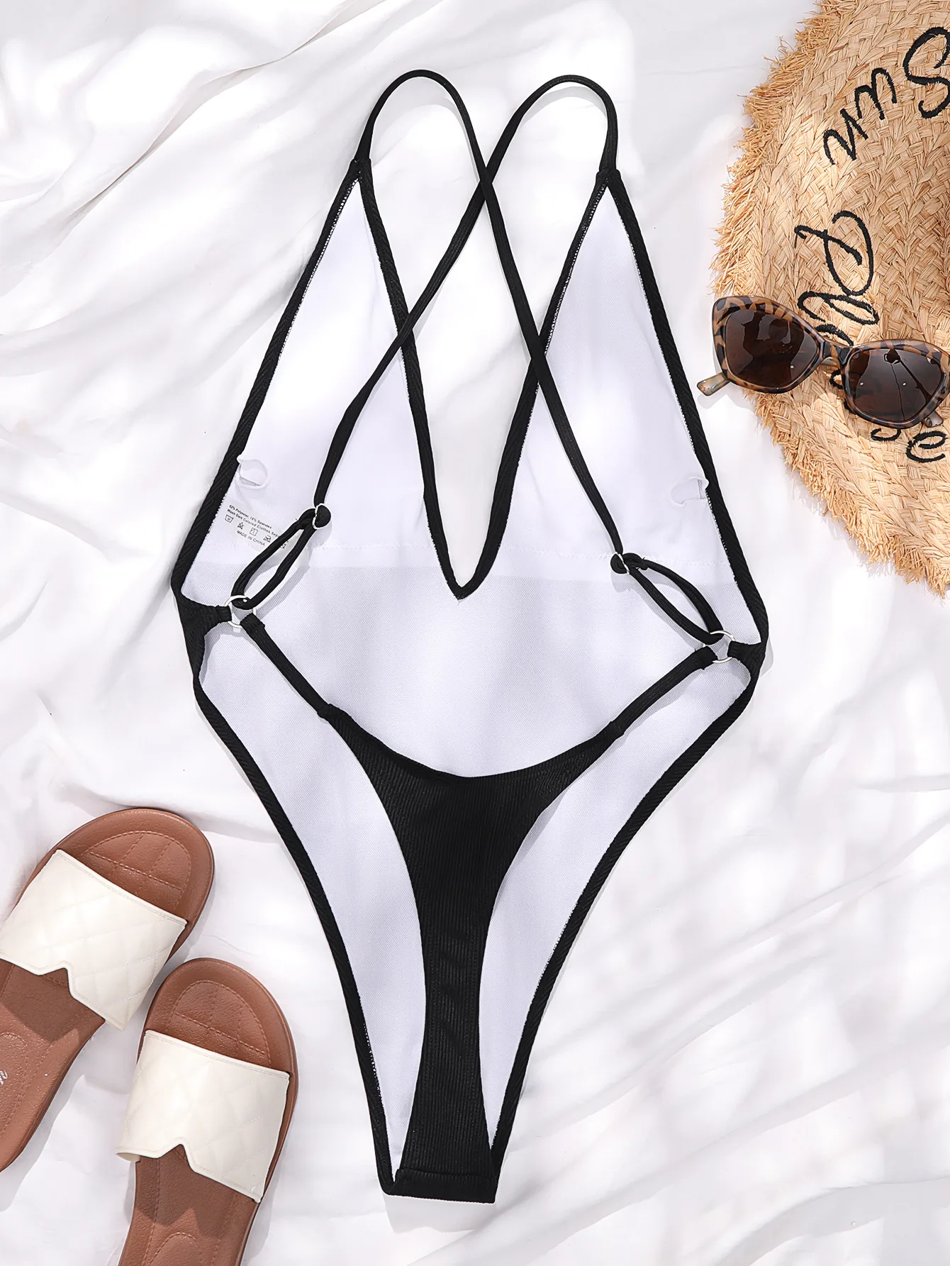 Wholesale 2022 Black One Piece Sexy Thong G-string Bikini - Buy White ...