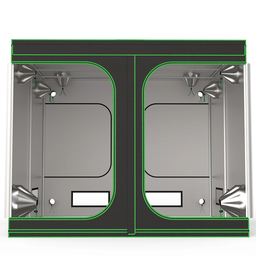 Horticulture 600D Custom Size Mylar Hydroponic Indoor Complete Kit  Grow Tent