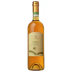Italian Aromatic White Zibibbo Di Sicilia IGT Perfect Pairing for Spicy Dishes and Pastry 6 Bottles Per Box