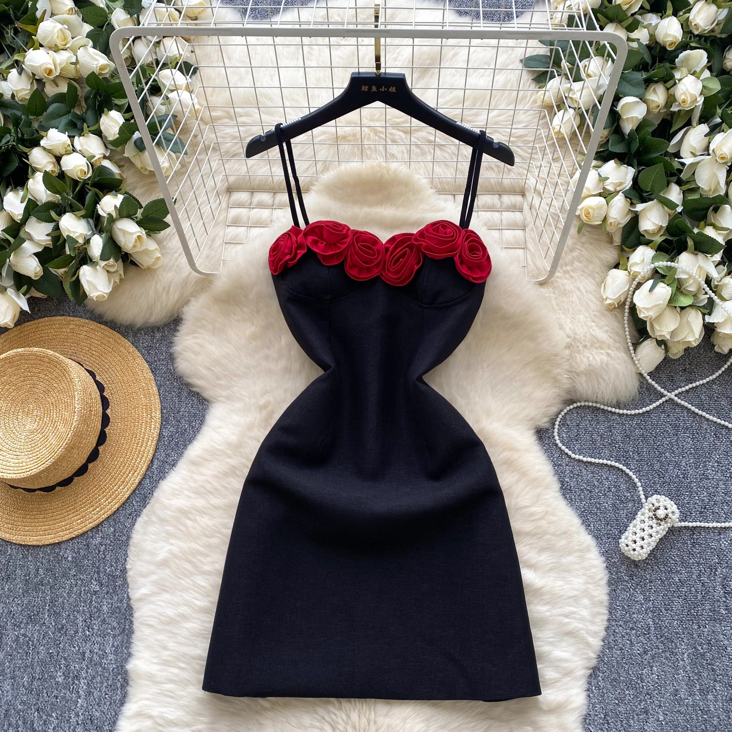 black dress 21st birthday Sexy Black Bodycon Dress, 21th Birthday Outfit Dress,Black Mini Homeco –  Simplepromdress main image 1