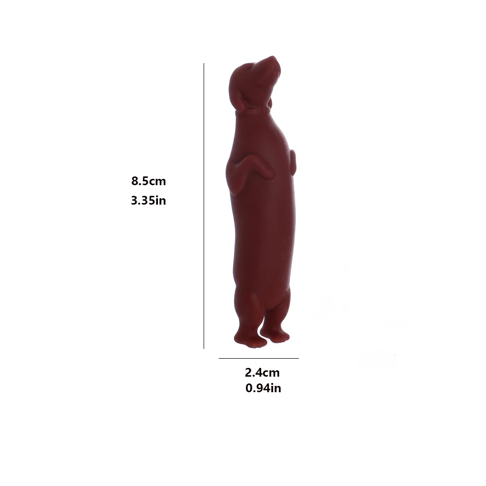 Mini Dachshund Silicone Wine Stopper Elegant Household Red Wine Bottle Cap Design for Champagne Stopper supplier