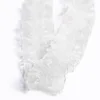 Bordure transparente double face en forme d'oreille de 3 cm Blanc