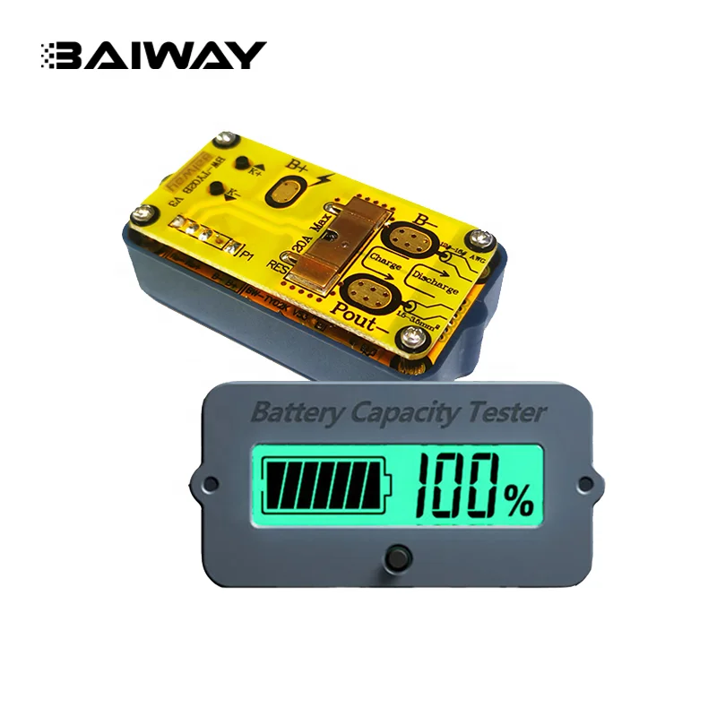 TY02B High Precision Battery Level Indicator Tester