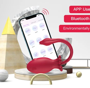 New Product Wireless 9 Vibration Modes Wearable App Controlled Vibrator Jumping Vibrating Panties Kegel Balls