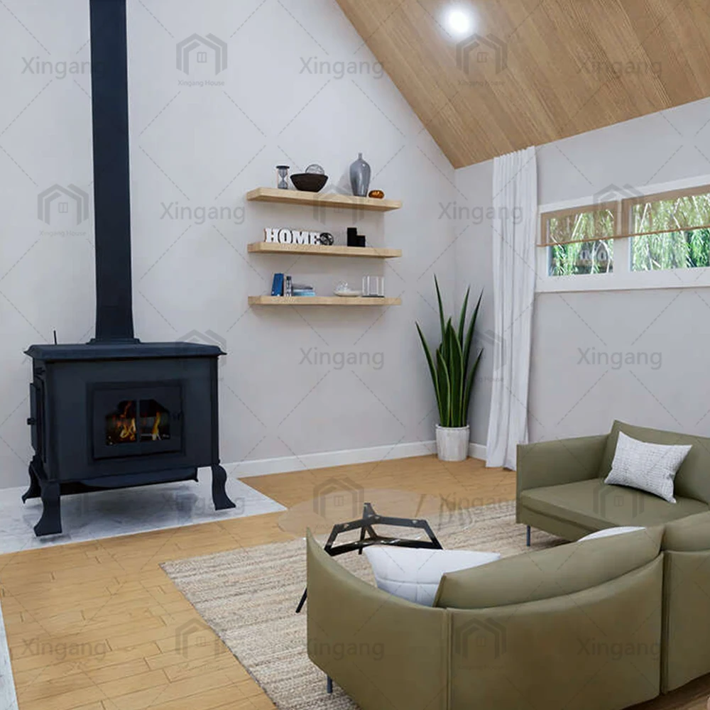 Modern Luxury Residential Villas Flexible Modular Prefabricated Duplex Ready-Made House Waterproof Steel Steel Structure