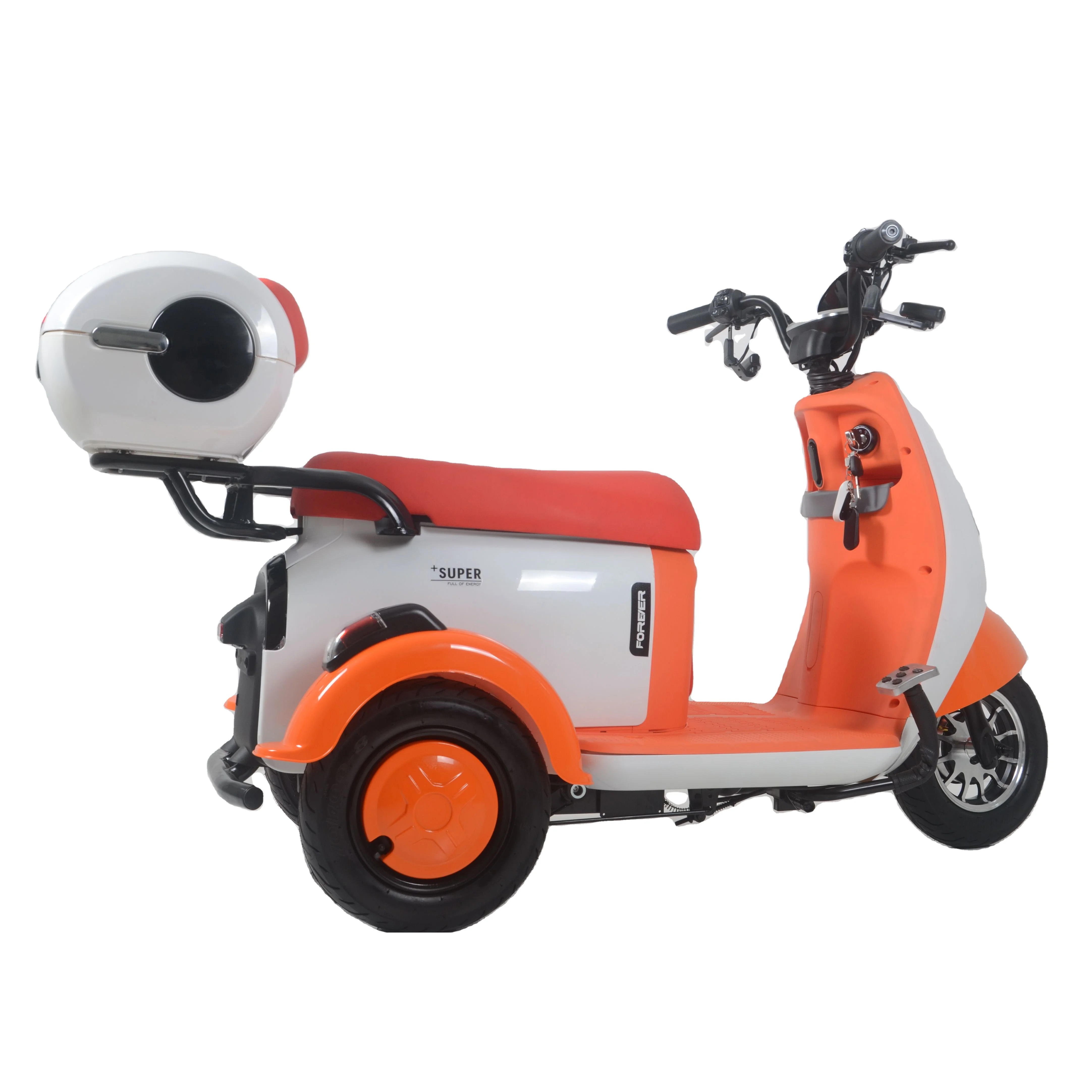 LOBO Adults E Trike Reliable Electric Tricycle for Passengers