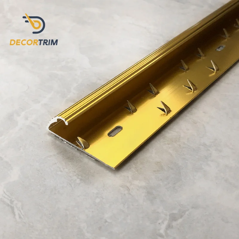 Prolink Metal Factory YJ-155 Flooring Accessories Durable High Quality Aluminum Metal Carpet Edge Trim