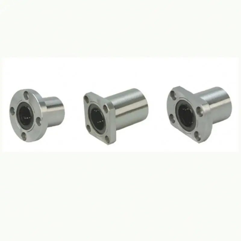 TEBAK D-23  Bush Ball Bearing LMK8UU LMF8UU LMH8UU Flanged Shaft Socket  Bearing Models Simple Linear Sliding Ball Bearings