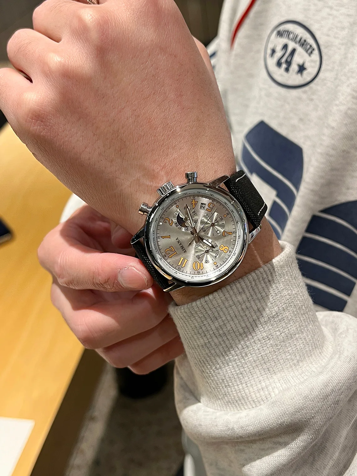 Luxury Cartoon Men's Sports Watch Waterproof Luminous Chronograph Date Display Alloy Lea aperçu 13