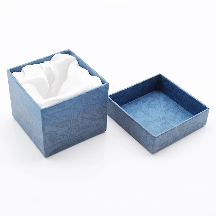 Высококачественная подарочная плоская Экологически чистая шкатулка для ювелирных изделий на заказ