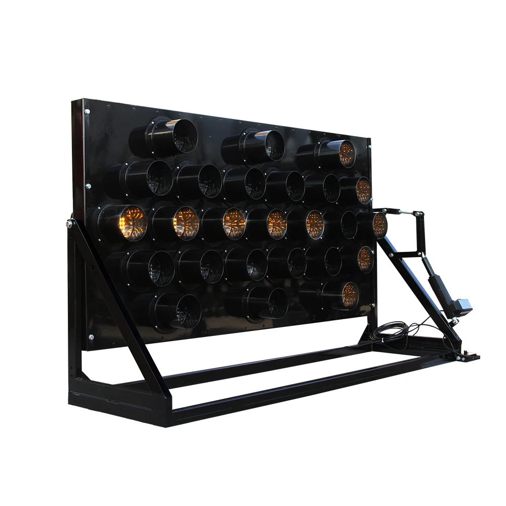 Traffic Direction Arrow Signs Square Bracket LED Flashing Light up ...