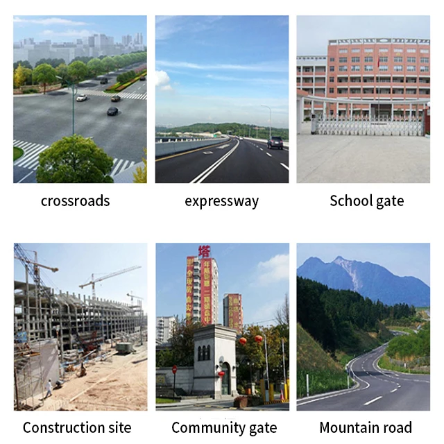 Предупреждающая лампа на солнечной энергии, двухсторонняя светодиодная сигнальная лампа, безопасность дорожного строительства, световой барьер, мигает ночью