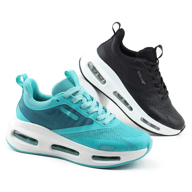 Hot Selling Custom Logo Air Cushioned Sole Athletic Trainers Outdoor Sports Shoes Men Casual Chunky Sneakers Shoes Men Sports