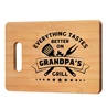 Printing 'Grandpa' cutting board