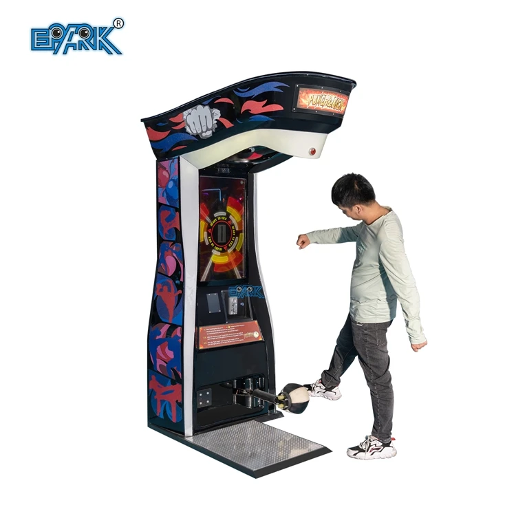 EPARK Coin Operated Kick and Boxing Machine Arcade Punch Machine Boxing Game Machine