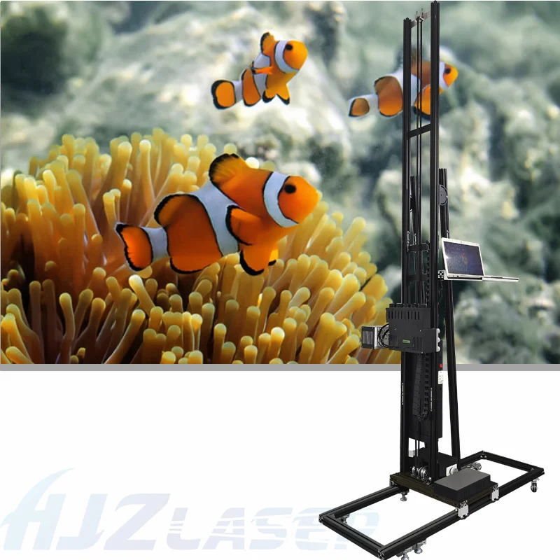 3D Art Robot Zeescape Wall Mural Printer Machine Vertical Wall Printing Equipment Machine