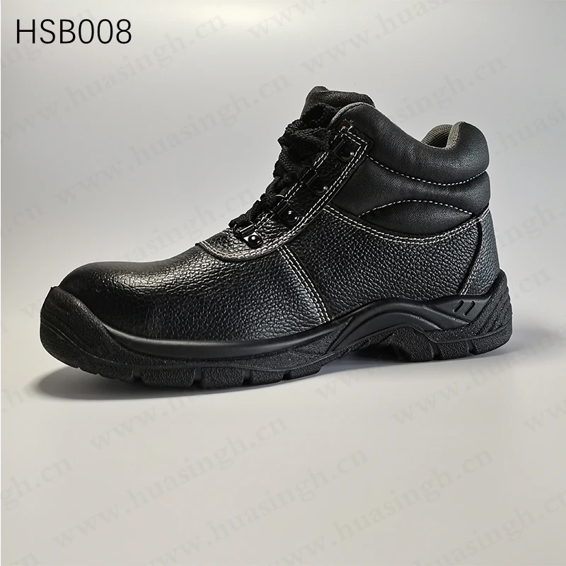 Rwh,chemical Industry Acid and Alkali Resistant Safety Shoes Strong Grip PU/PU Outsole S3 Work Shoes HSB008