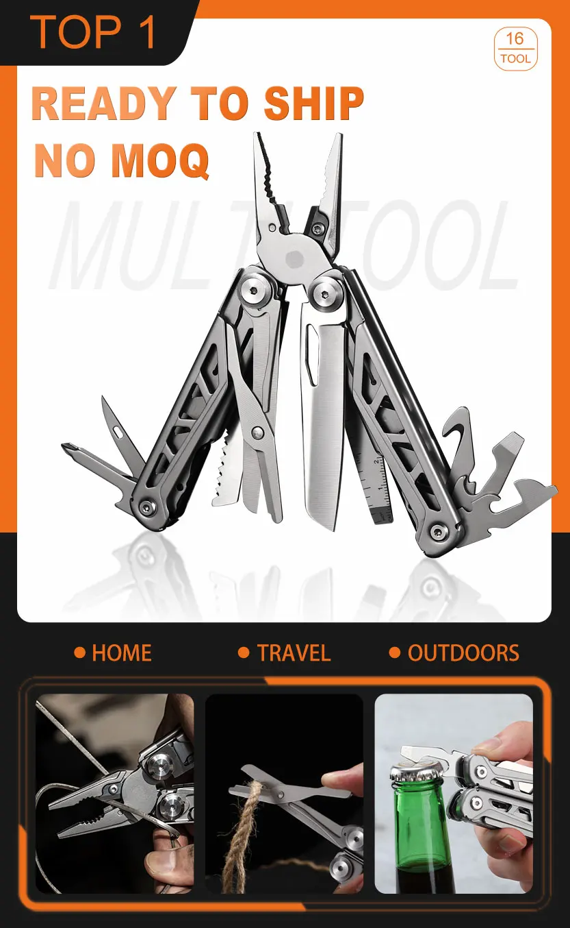 Grand Harvest Multitool Key Multi Tool, Stainless Steel High Quality Multitool, Good Manufacturer High End Multi Tool