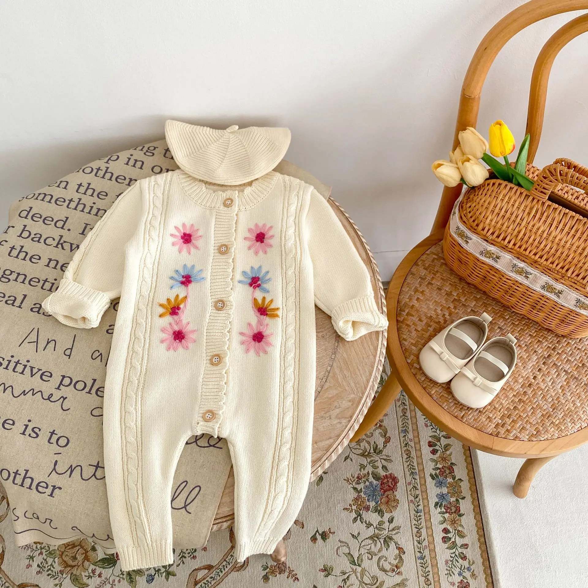 【新品未使用】ANDMARY Baby knit babushka 1 ANDMARY】Baby knit babushka