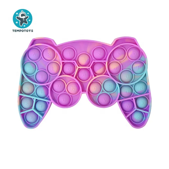 Игрушки Tempo, Новое поступление 2021 года, игрушка-антистресс для взрослых, PS5 контроллер, геймпад, антистресс, ручные пузырьки, сенсорные игрушки