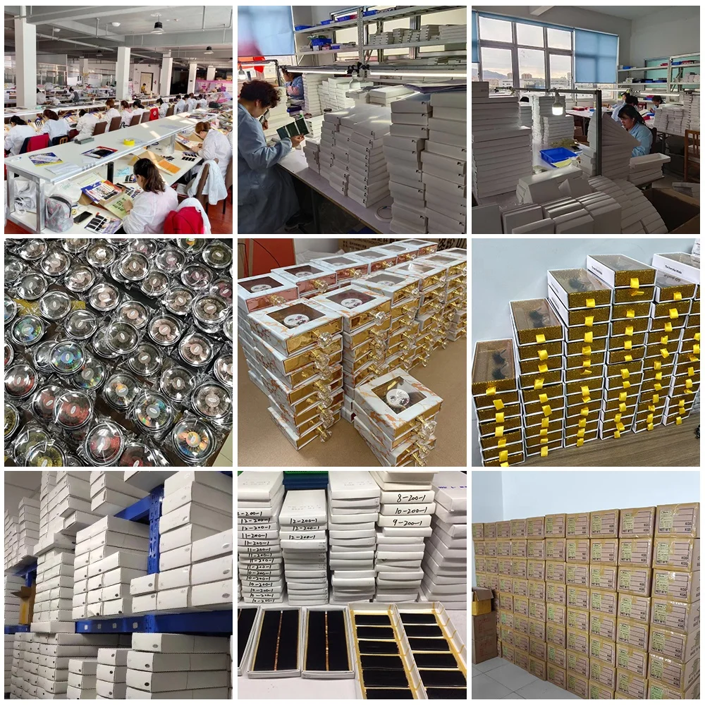 Ready to Ship Best Selling Cheap Suitcases Luggage Box for Eyelashes Strip Lashes Boxes
