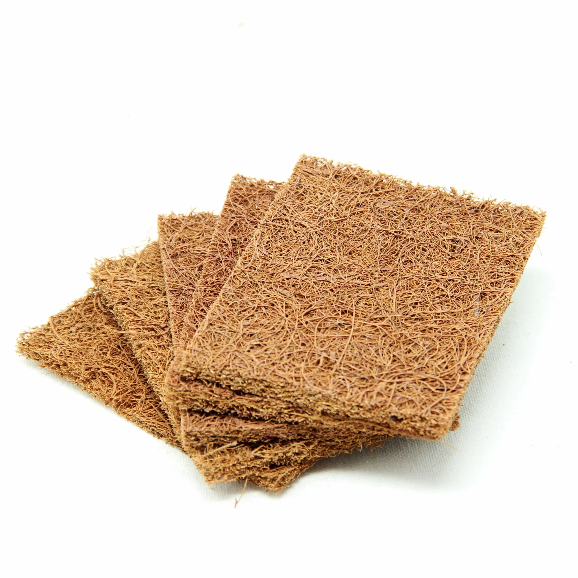 Natural Loofah Dishwashing Cloth, Double-Sided Scrubber For Pots, Pans