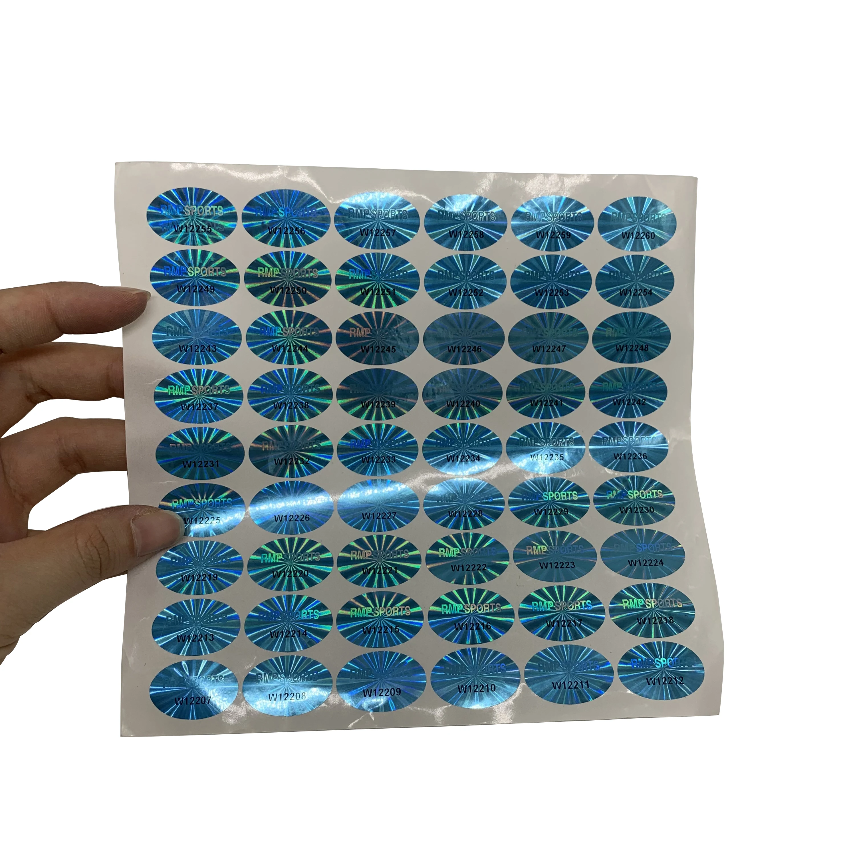 Top Selling Custom Design Original Authentic Hologram Adhesive Sticker