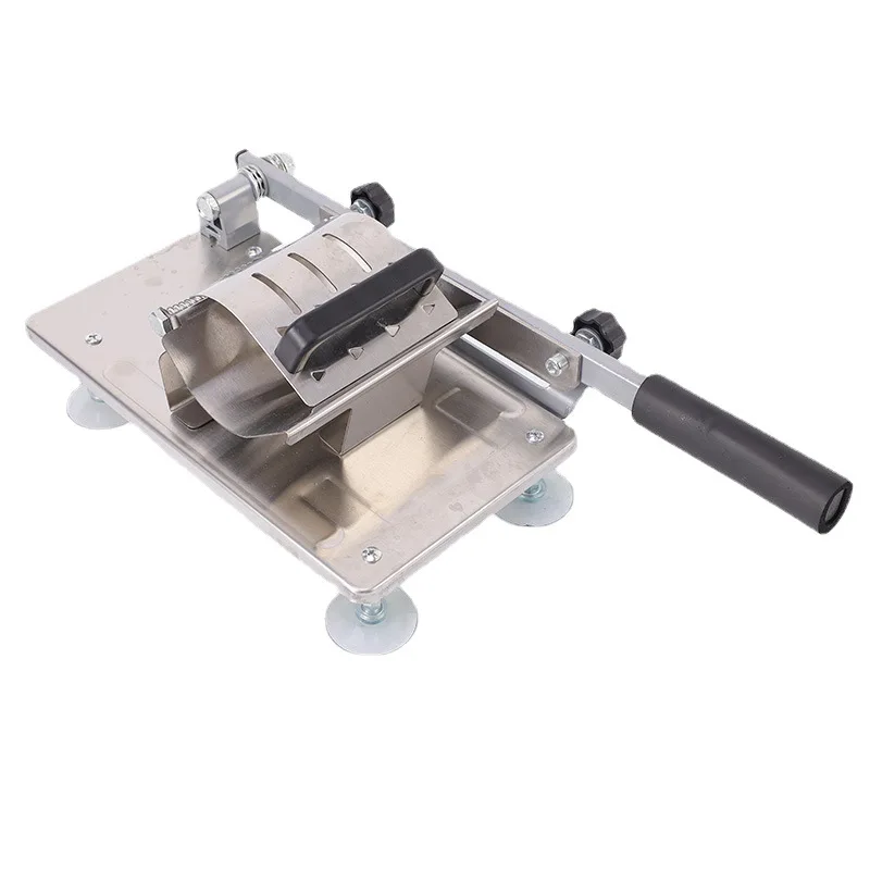 Factory Outlets Food Cutter Stainless Steel Vegetable Cutting Tools Manual Frozen Meat Slicer