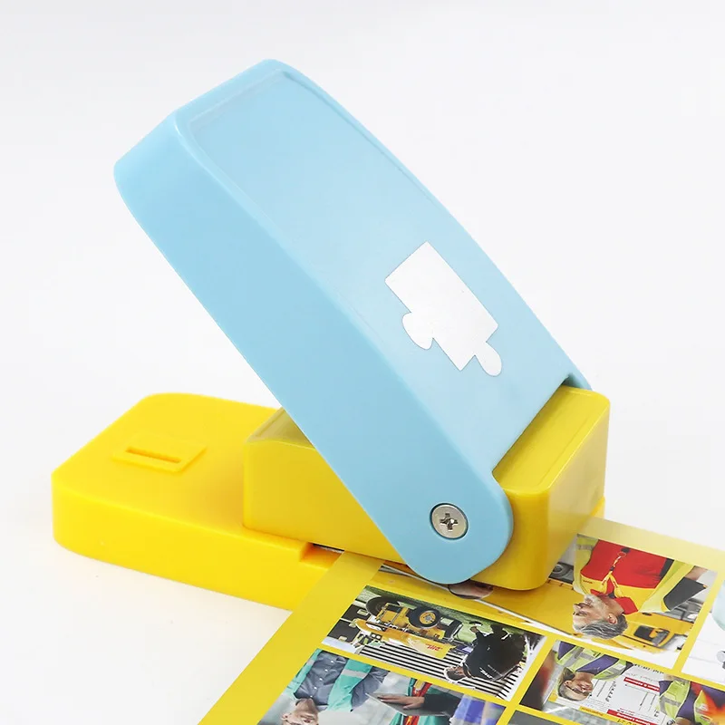 New Creative 1PC Jigsaw Puzzle Maker Machine Embossing Punch Photo Puzzle Piece Cutter for Children's Educational Home Decor