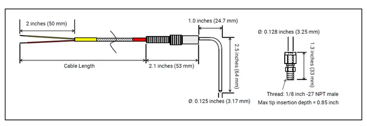 K-type Thermocouple