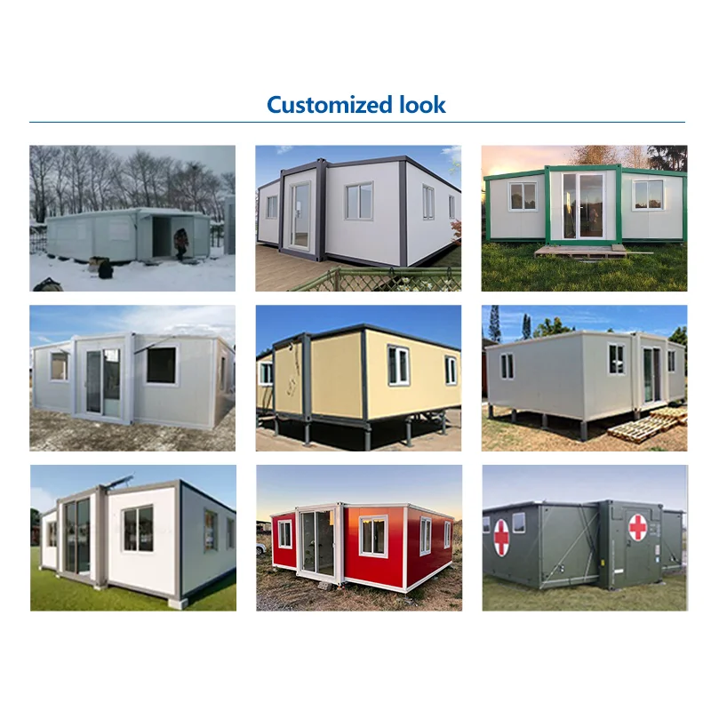 With Handle Decorative Home Storage Containers Homes Prefabricated Shipping for Sale Las Vegas 40Ft Prefab Folding Container