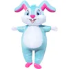 Blue and pink rabbit adult