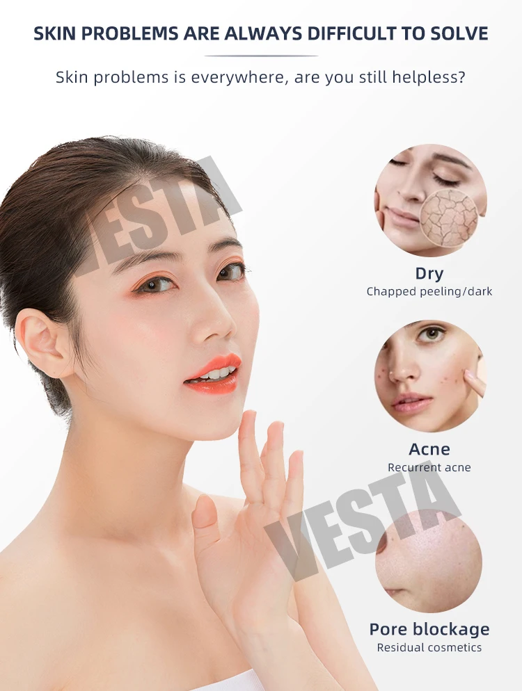 10 in 1 Multifunction Hydra Oxygen Peel Oxygen Dermabrasion Rf Aqua Skin Scrubber Salon Facial Machine