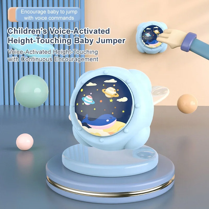 Wholesale Children's Electric Smart Counting Jumping Touch Counter Music Toy Trainer for Long Jump Sports Training