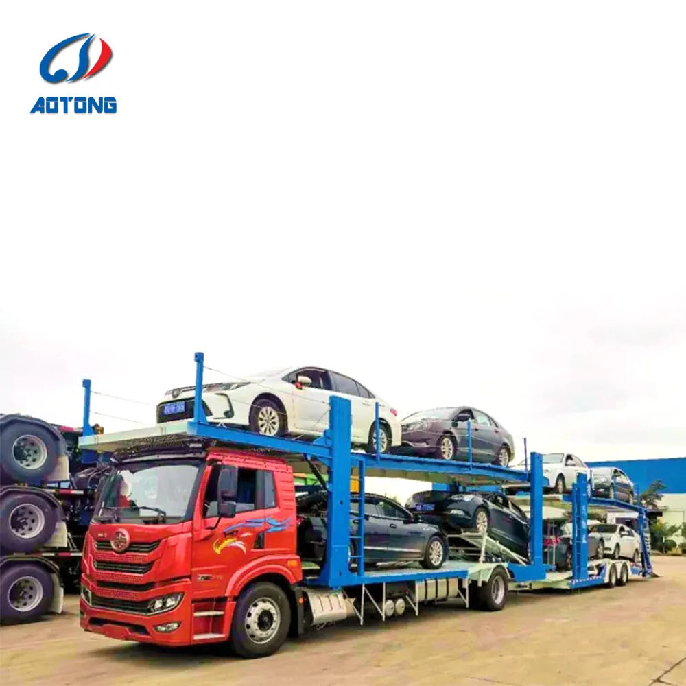 Interlink Lorry Car Hauler Truck Trailers Towing Interlink Car Transporter Trailer Car ...
