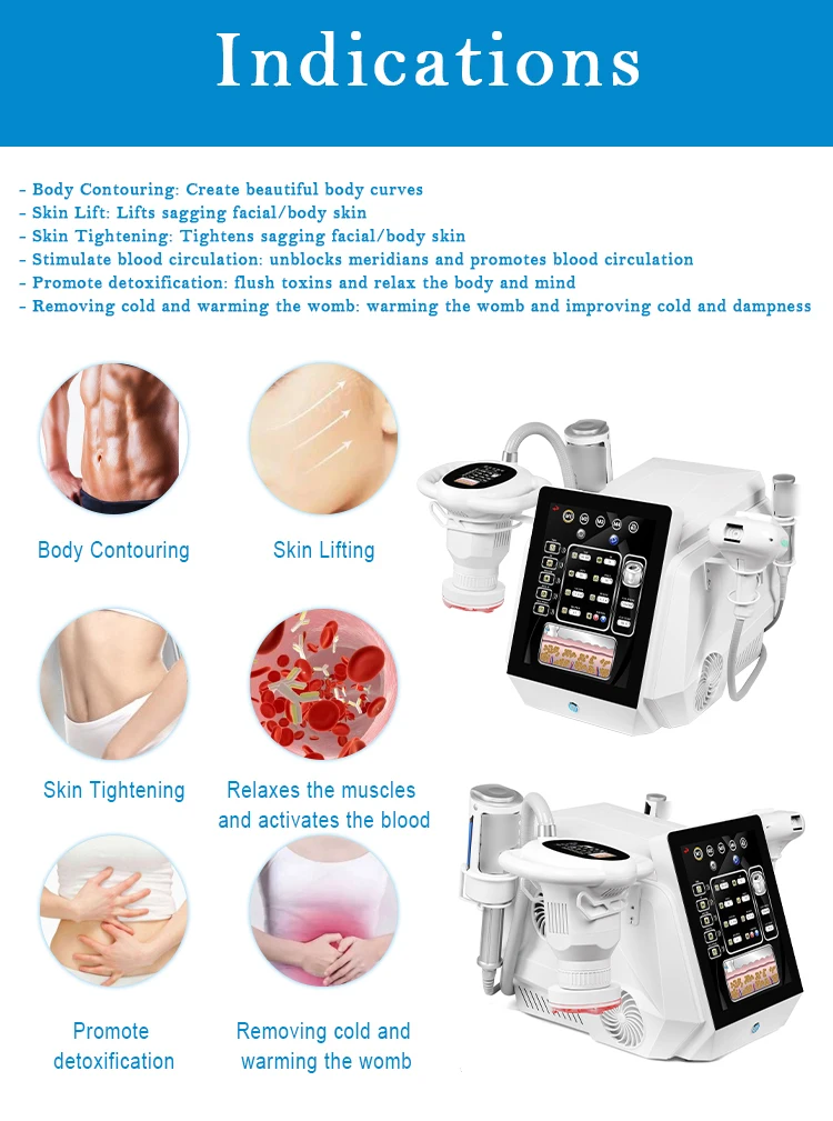 4 in 1 Portable Vacuum Roller Massager Fat Removal Machine Weight Loss Cellulite Removal Vacuum Roller Inner Ball Roller Machine