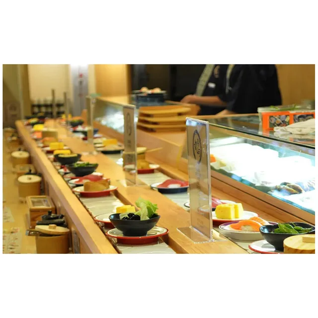 Factory Price SS316 SUS316 Commercial Fine Welding Food Sushi Conveyors 6