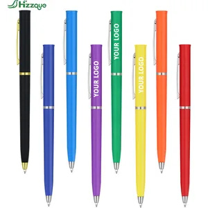 Antique Morandi Color Ballpoint Pen Custom Logo Novelty Twist Pen Advertising Signature Business Pressed Print Design