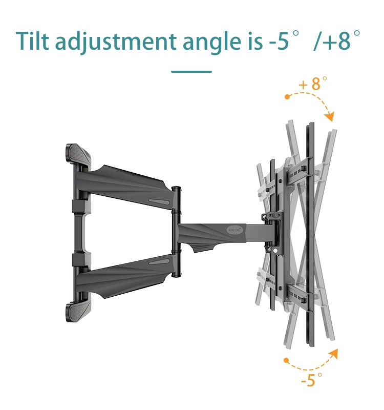 KALOC KLC S8 ブラケット 85インチテレビ対応 フルモーション壁掛け