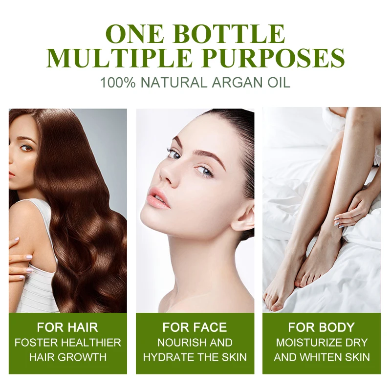 Оптовая продажа, Собственная марка, полностью натуральное аргановое органическое аргановое масло сохраняет кожу и волосы увлажненными