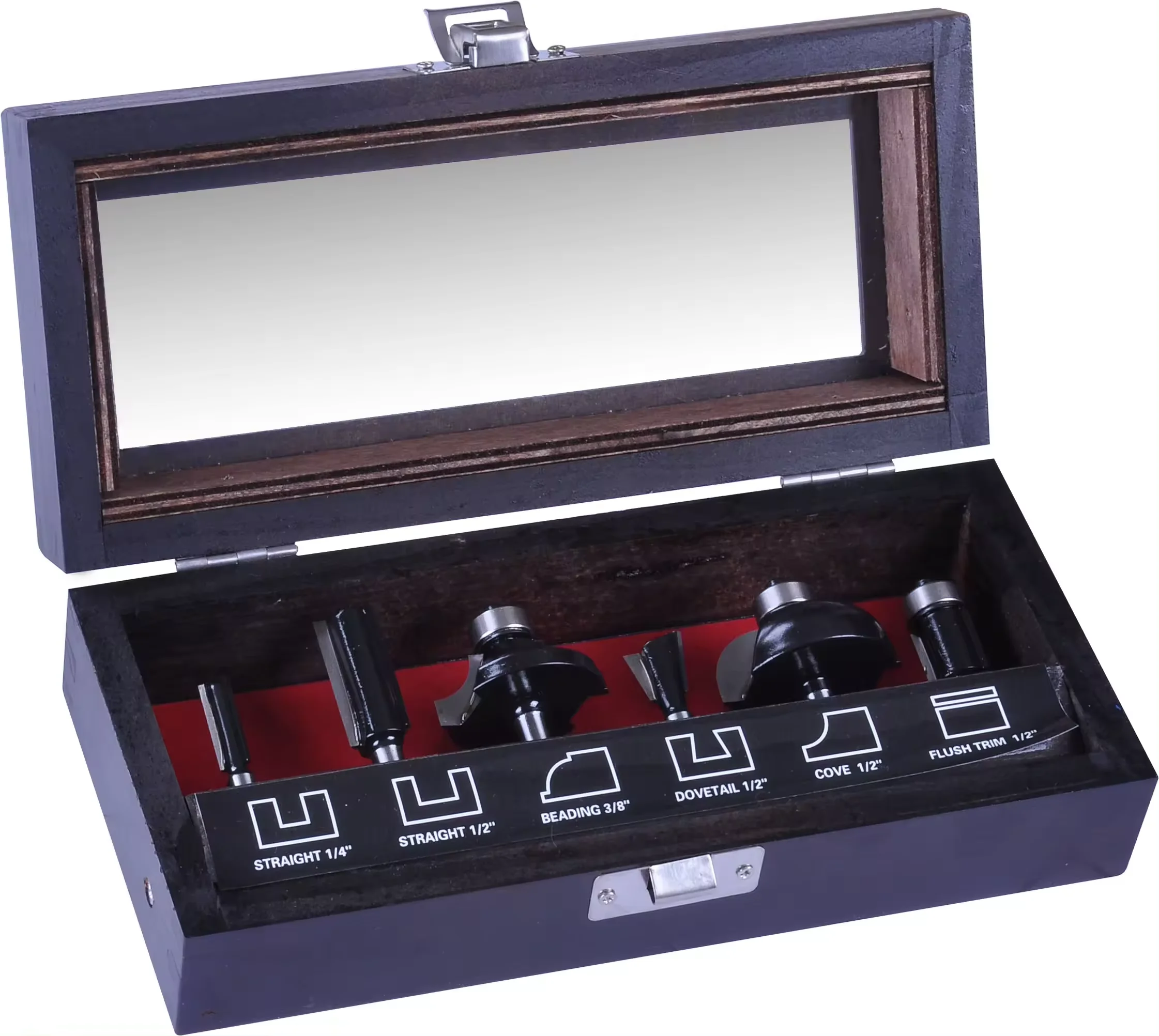 Entry Interior Tenon Door Router Bits Set Milling Cutter Solid Carbide