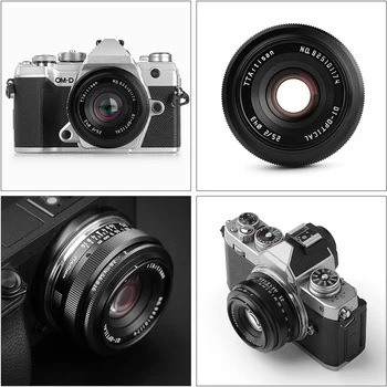 TTArtisan APS-C 25mm F2 Wide-Angle Manual Fixed Mirrorless Large Aperture Camera Lens for E/X/M/RF/Z/M43/L Mount detail image